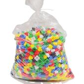 幼儿园五斤装 积木 6周岁益智宝高拼插拼装 散装 积木儿童玩具3