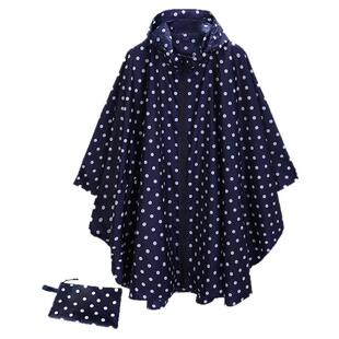 户外运动雨衣徒步多功能涤塔夫露营连帽登山女款雨衣