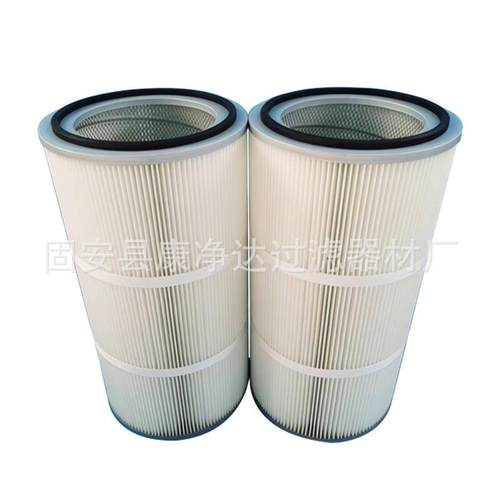 覆膜除尘滤芯聚酯除尘滤筒清扫车除尘滤芯扫地车滤芯厂家生产