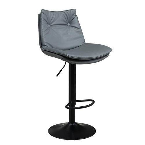 吧台椅现代简约升降轻奢意式高脚凳收银台椅子靠背酒吧椅家用凳子