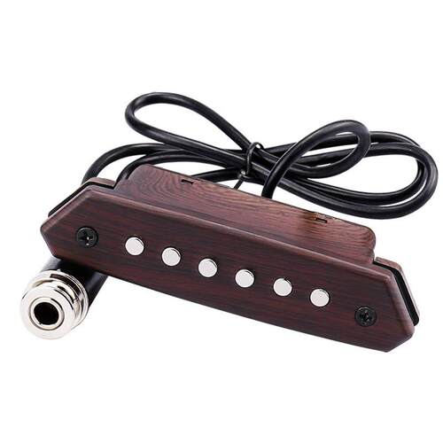 拾音器A710A810民谣木吉他拾音器免开孔A910打板无线扩音