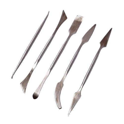 现货直供FS3-13不锈钢5支泥塑刀陶泥陶艺手工艺品工具泥塑DIY工具