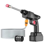 德国进口高压水枪无线洗车机家用便携式 强力喷水枪充电锂电池洗车