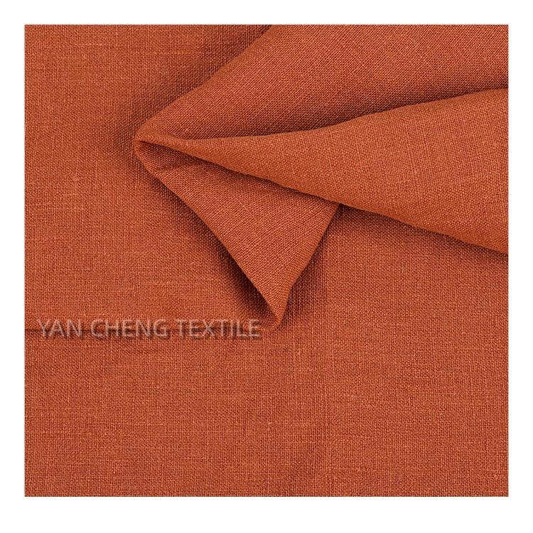 纹天然汉砂布料260g洗汉麻平CQG洗旧复古面料加厚汉麻麻休闲洗水