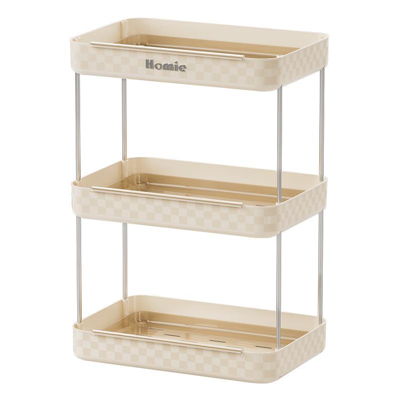 家用桌面置物架厨房客架杯大容厅量水杯沥水盘轻奢高级子收1纳架