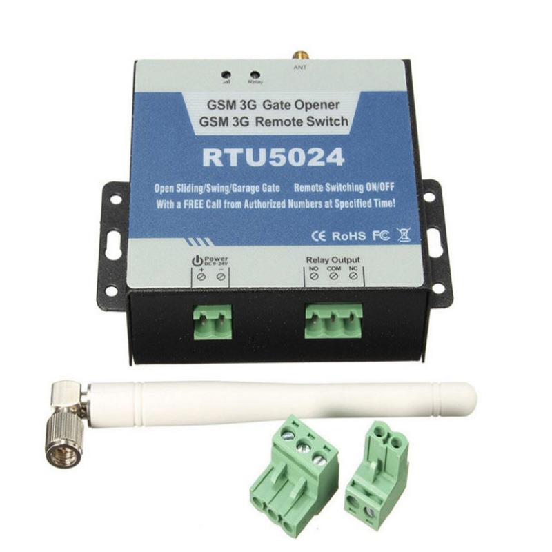 RTU50242G出租楼手动门禁控制器短信控制开关门手机远程开关门