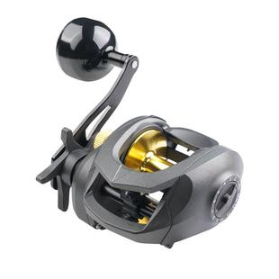 雷强轮打黑轮近海船钓水滴轮大物远投深线杯锚鱼单摇臂慢摇铁板轮