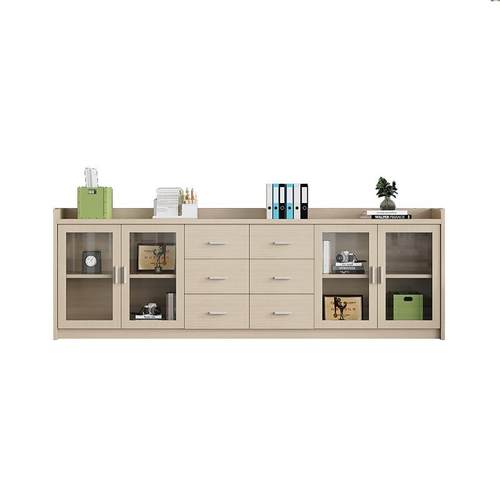 办公室矮柜储物柜办公柜资料抽屉柜带锁收纳柜文件小柜子打印机柜