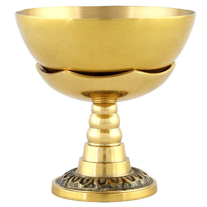 黄铜酥油灯座寺庙添油长明灯厂家家用小号铜油灯供佛油灯液体,家居饰品,装饰摆件,淘宝优惠券,粉丝福利购,淘宝优惠卷