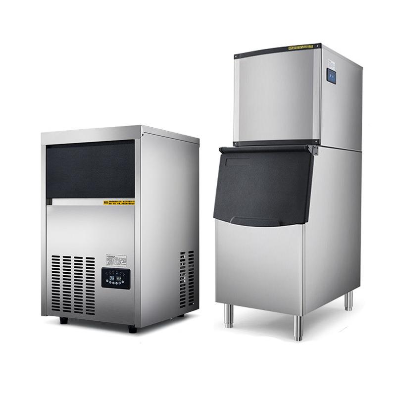 制机冰商用量奶茶店大容小型型酒吧KTV方大无品牌/块冰全自动冰块