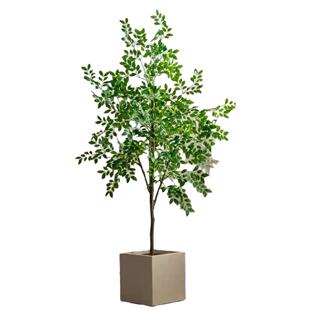 榆钱树装饰高级感客厅落地大型仿真假花树假树绿植物仿生家居摆件