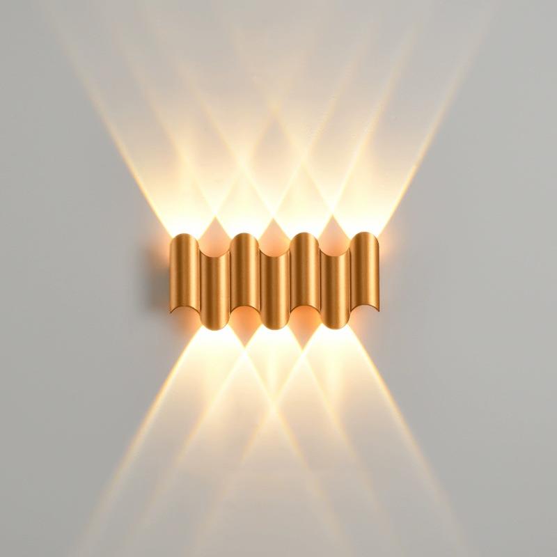 上户外防水双头壁灯简现代ld无品牌/造型灯外约墙围墙柱子庭院露e