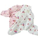 沸点宠物秋冬新款 加绒四脚防泼水牵引扣雨衣小型犬猫外出遛狗服装