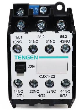 天正CJX1-22/22交流接触器3TB43二开二闭22A220V380V