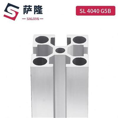 40 型材方管萨隆铝型材铝型材4040厚 铝合金型材国标工业铝4020
