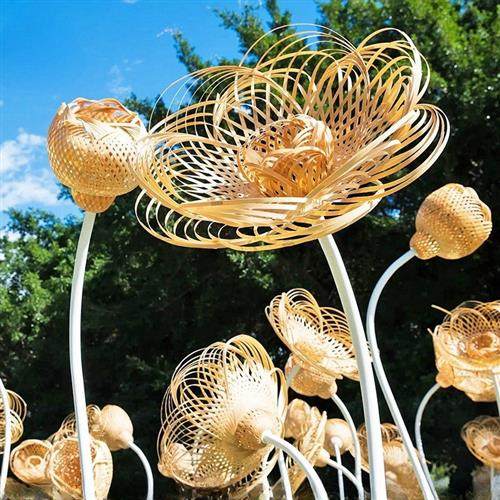 抽象雕塑公园竹艺编织景观造型美陈设施装置大型艺藤竹编造型竹编,特色手工艺,竹编/竹雕,淘宝优惠券,粉丝福利购,淘宝优惠卷