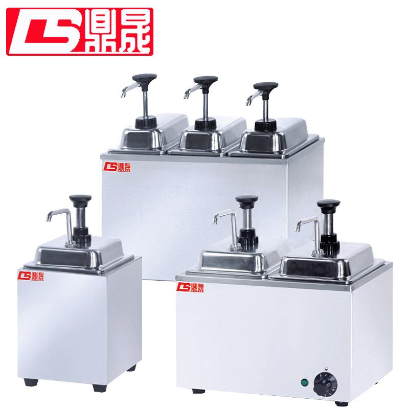 鼎晟商用单双三缸DS-Q1保温酱汁机恒温容器巧克力果酱保温机