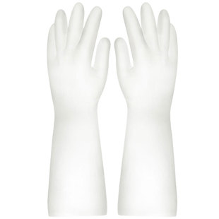 洗碗手套男用大号矽胶橡胶胶皮厨房刷碗丁腈薄款耐用型洗衣服防水