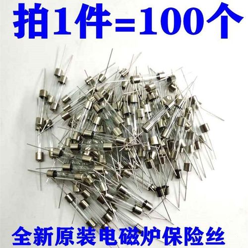 电磁炉玻璃保险管 250V12A 15A 带引脚电磁炉保险丝 1件100个