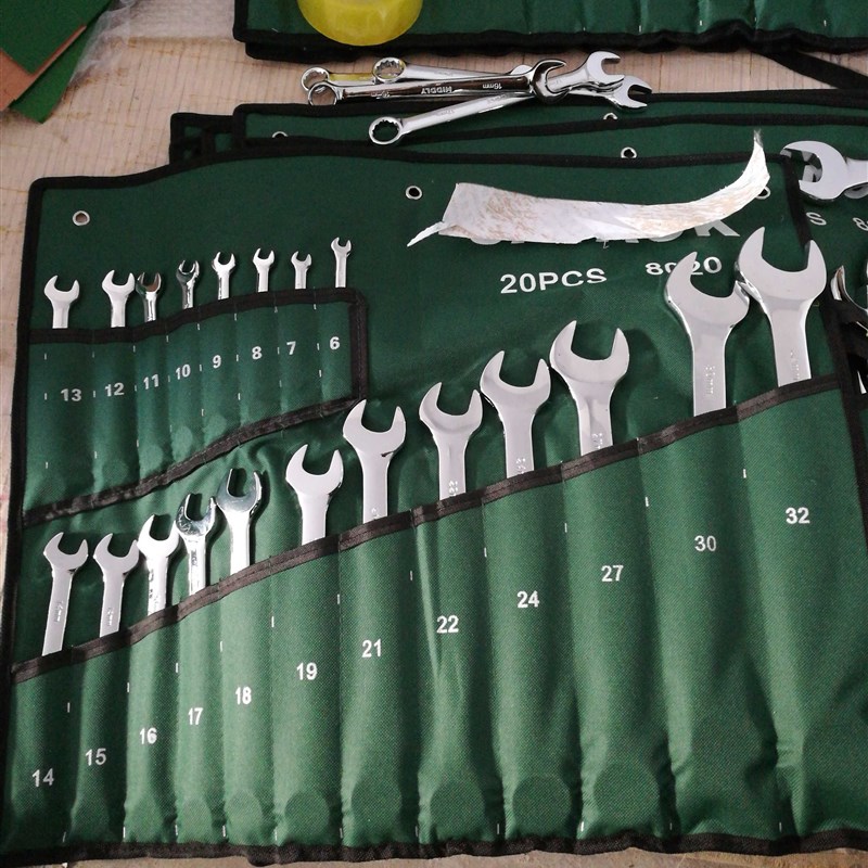 两用扳手套装6-32常用全套工具整套机修汽修专用一头梅花一头开口