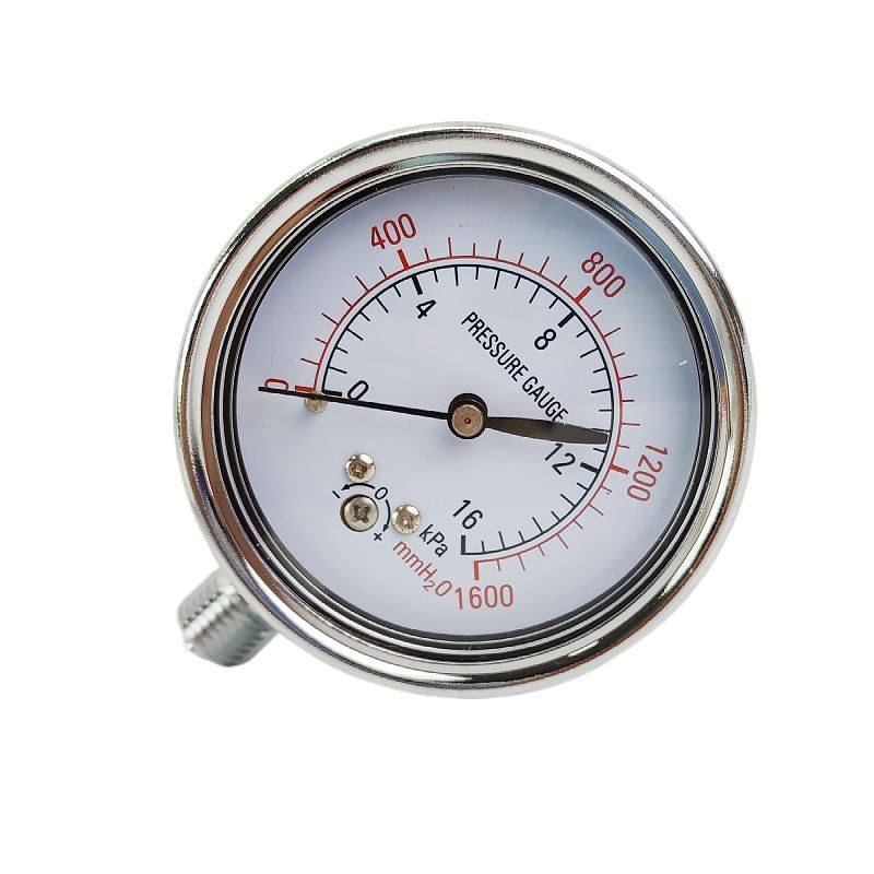 。亿川膜盒压力表YE60燃气10KPa40KPa天然气压真空负压千帕表微压