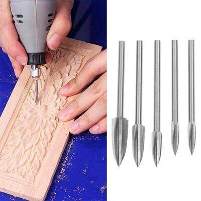 极速15Pcs Cutting Burrs Bits Set Solid Tungsten Steel Rotary