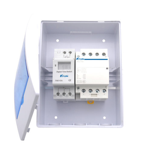 。AHC15 定时器 时控开关 导轨安装 大功率 220V 80V 6A 家用水泵