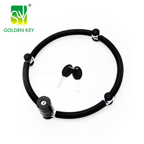 抗液压剪自行车锁折叠LJ9080电动车锁摩托车锁山地车锁防盗锁通用