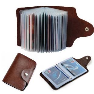 New Arrival Genuine Leather Business Card Case WomenID Ba