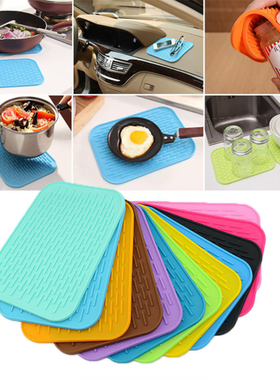 New Kitchen Silicone Heat-Resistant Table Mat Non-Slip Heat