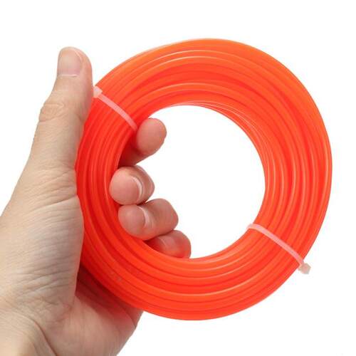 极速15M Roll Nylon Grass Trimmer Rope Flexible  Grass Cutter