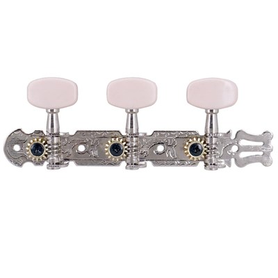 2pcs Guitar String Tuning Pegs 3L 3R Chrome Tuners Heads