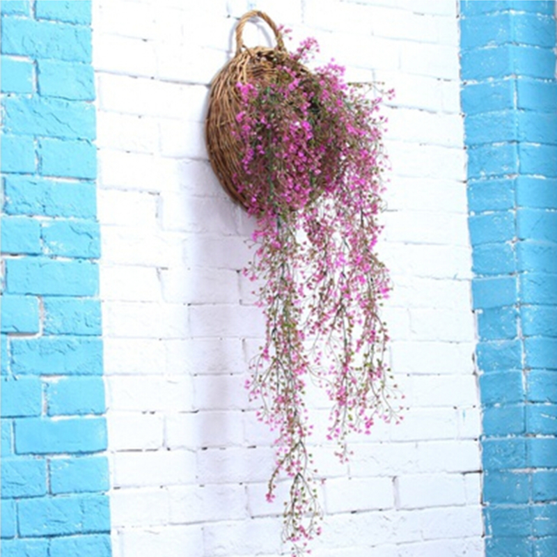 1/2pcs Artificial Flowers Vine Ivy Leaf Fake Plant