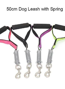 极速Reflective 50cm Long Nylon Dog Leash Super Strong Dog
