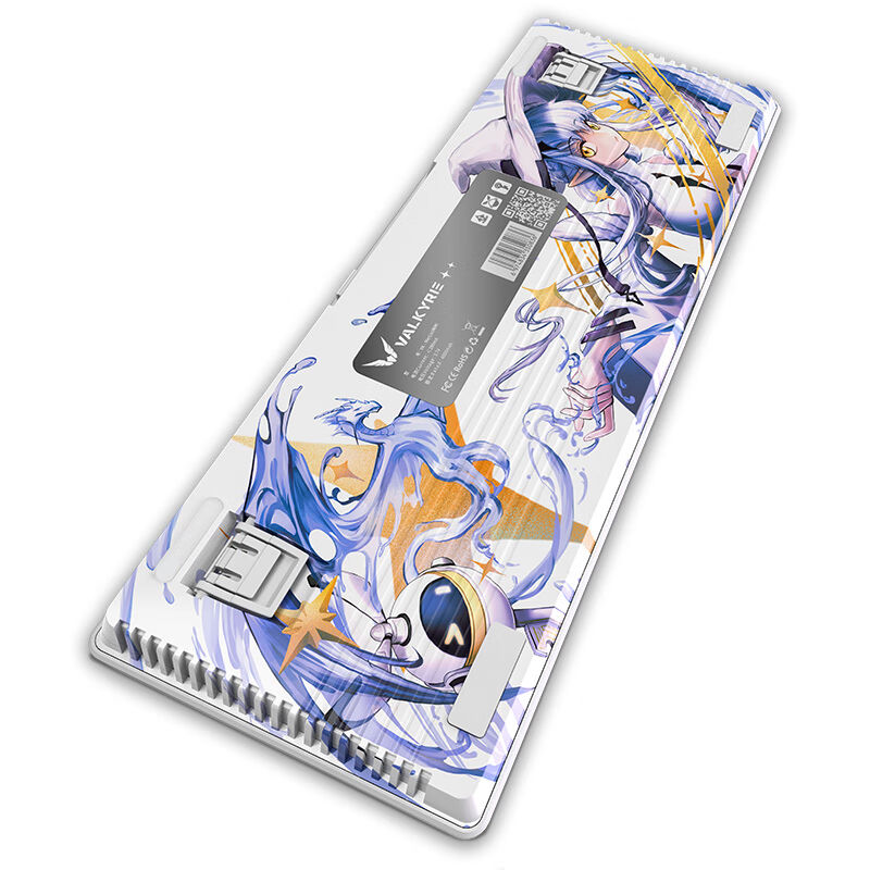 瓦尔基里(VALKYRIE)VK87-Merlin客制化机械键盘三模2.4G/有线/蓝