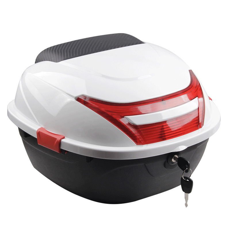 电动车尾箱摩托车后备o箱大容量加厚储物工具箱后箱通用电瓶车尾