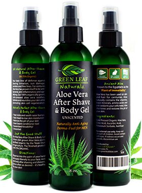 极速Aloe Vera After Shave & Body Gel  99.75 % Organic  Nat