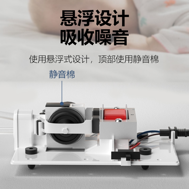 新品氧气泵增氧泵打氧机水草缸家庭热带鱼增氧器养鱼缸海鲜店曾小