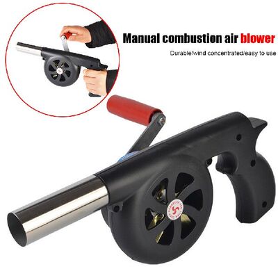Cooking BBQ Air Blower Manual BBQ Grill Fire Bellows Hand