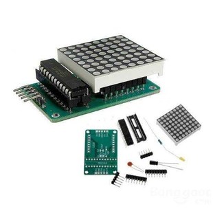 Matrix Module Control MAX7219 SCM Dot Kit 10Pcs DIY