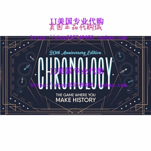 CHRONOLOGY BOARD GAME by Buffalo Games, The Game of All Time