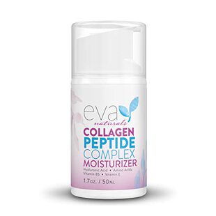 极速Eva Naturals Collagen Face Moisturizer Peptide - Anti-Wr