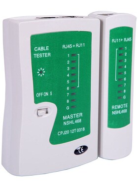 Network Lan Cable Tester Test Rj45 Rj-11 Cat5 Utp Ethernet T