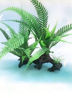 Artificial Aquarium Plant Decor Fish Tank Submersible Grass