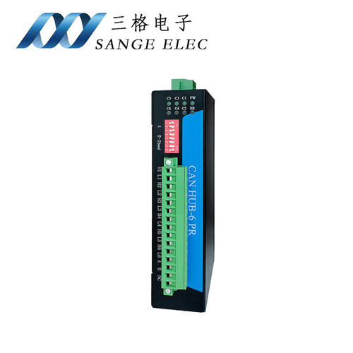 议价议价6路can数字隔离信号中继集线器HUG延长通讯模块网桥交换
