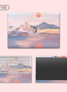 惠普hp星14贴纸14s青春版电脑Air13进阶版笔记本战66amd二三四代