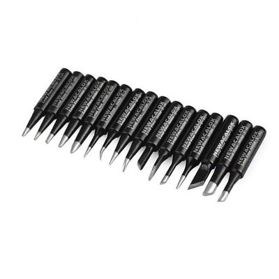极速16Pcs Copper Soldering Iron Tips 900M-T B/SB/I/SI/0.8D/1