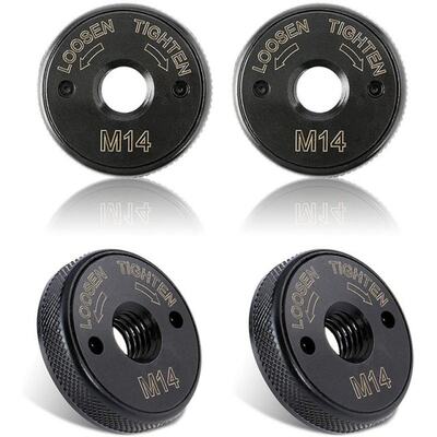 极速4 Pieces Quick Clamping Nut, Quick Clamping Nut M14 for