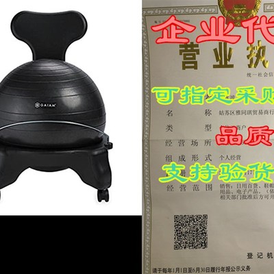 Gaiam Classic Balance Ball Chair  Exercise Stability Yog