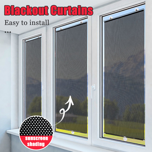 Suction Cup Blackout Sunshade For blinds curtains liv Roller